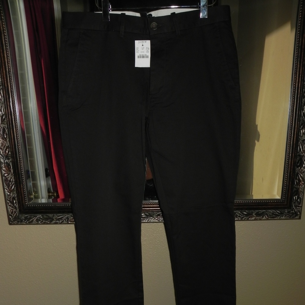 NWT Flex chino straight-fit 32x32 CHARCOAL DUST